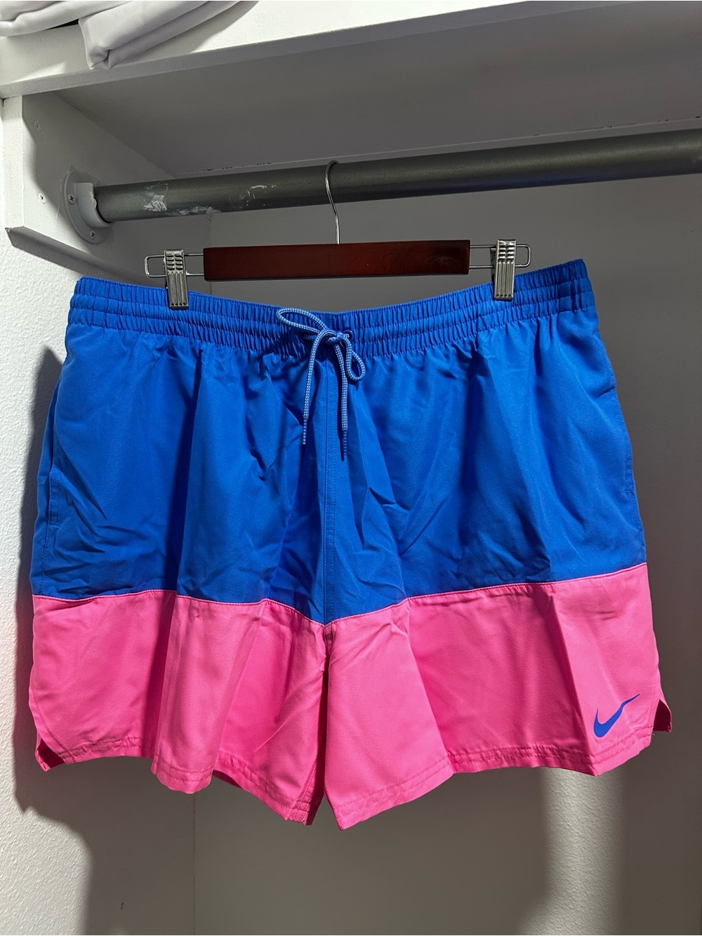 Nike Colorblock Drawstring Volley Swim Shorts. XXL. NWT